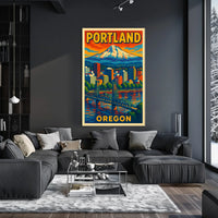 Portland, Oregon Poster