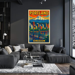 Portland, Oregon Poster