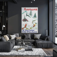 Vintage Hunting in Romania: Cultural or Heritage Poster PosterGoat