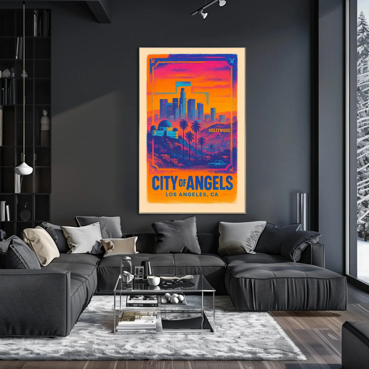 City of Angels Los Angeles, CA Poster