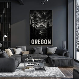 Majestic Oregon Landscape Poster