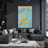 Uxbridge Fish Art Poster