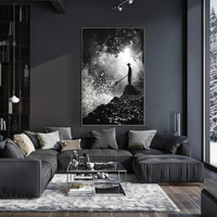Serene Japanese Landscape: Tranquil Nature Scene Poster PosterGoat