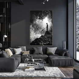 Serene Japanese Landscape: Tranquil Nature Scene Poster PosterGoat