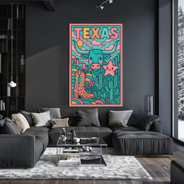 Texas Vibes Poster