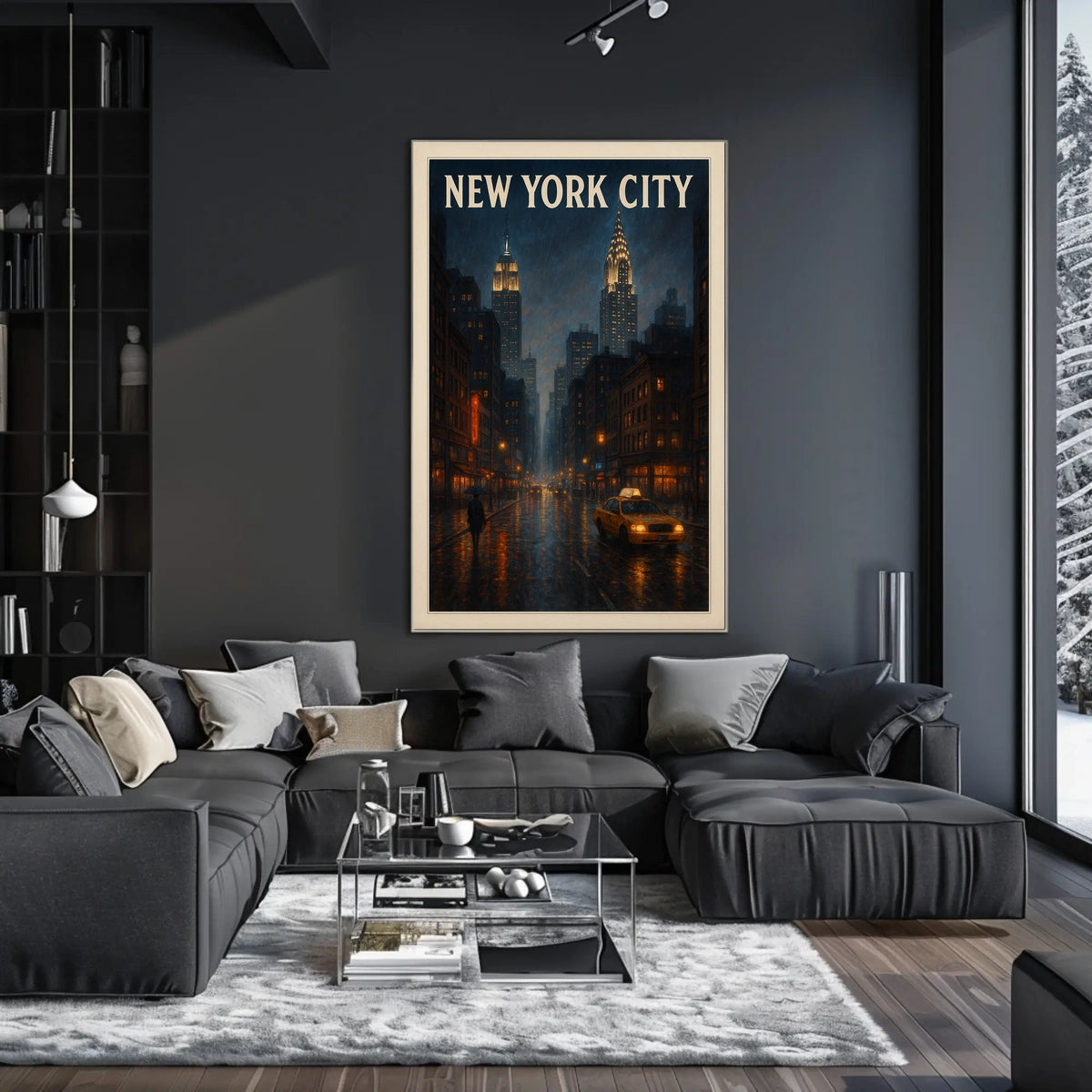 New York City Nights Poster