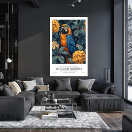 The Artistry of William Morris Exhibition Cultural Poster