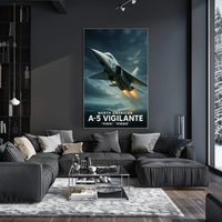 North American A5 Vigilante Poster PosterGoat