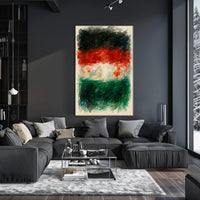 Abstract Watercolor Flag Poster