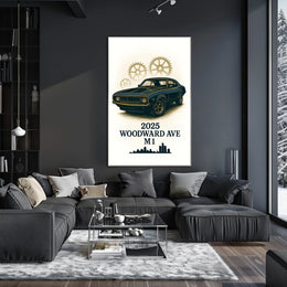 2025 Woodward Ave M1 Poster