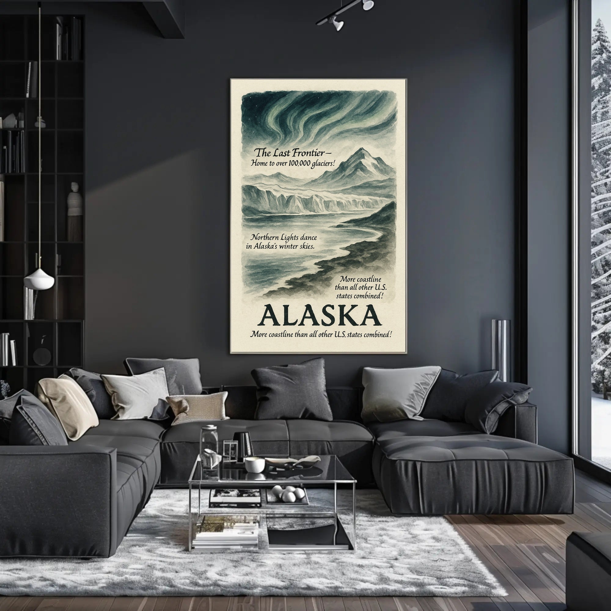 Alaska The Last Frontier Poster