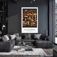 William Morris Cotton Prints Exhibition Poster