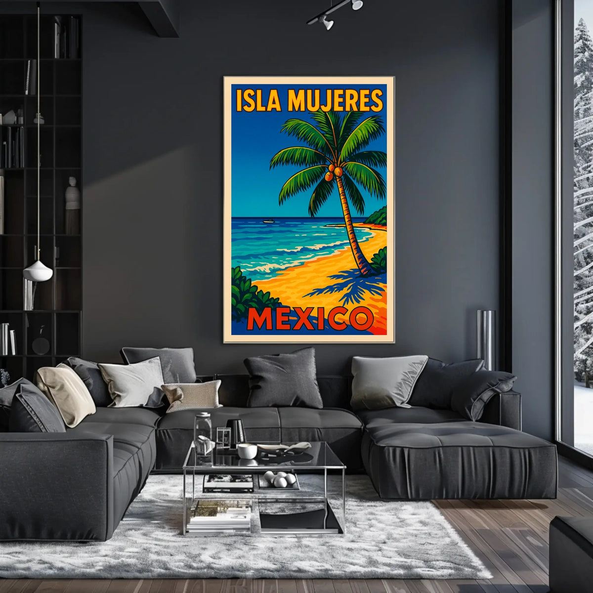 Isla Mujeres Travel Poster