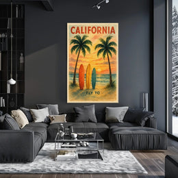 Fly to California Poster