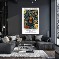19th Century Dachshund and Floral Prints Cultural Poster