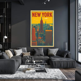 New York Skyline Poster