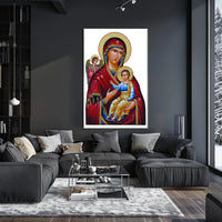 Christian Mother Mary Poster