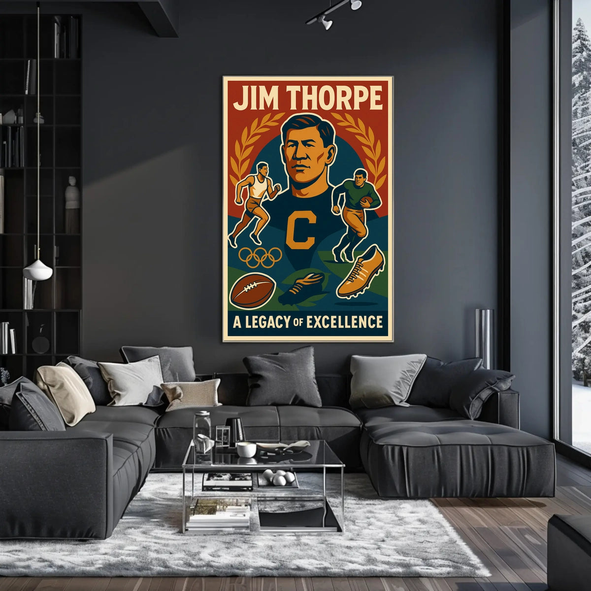 Celebrating Jim Thorpe Poster