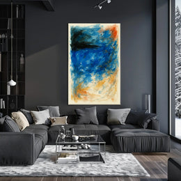 Abstract Waves Of Color Abstract Poster