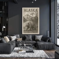 Alaska Wildlife Poster