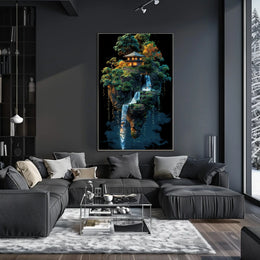 Tranquil Oasis in the Sky