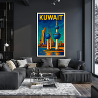 Kuwait Cityscape Poster