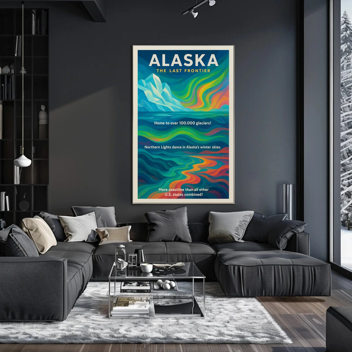 Alaska The Last Frontier Poster