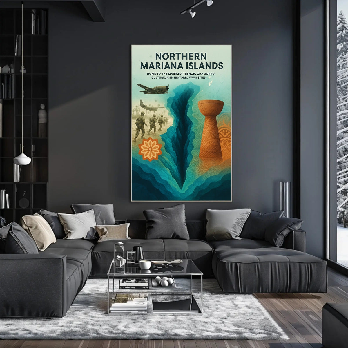 Discover the Northern Mariana Islands Poster