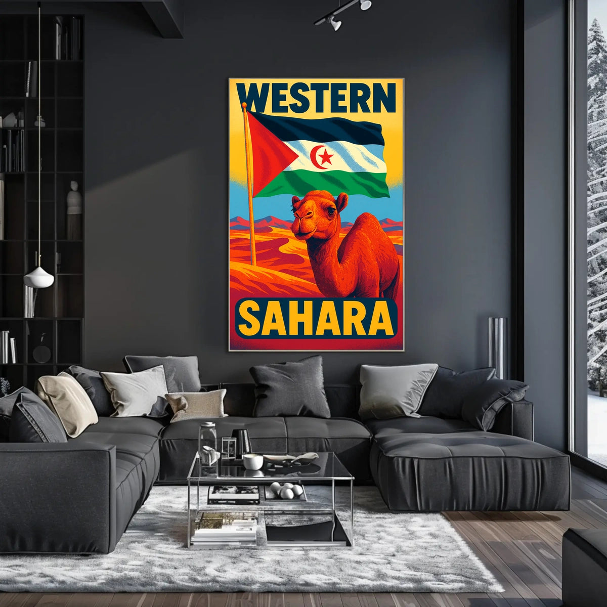 Western Sahara Adventure Poster