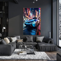 Sleek Urban Ride Poster PosterGoat