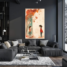 Urban Expressionism Art Deco Style Poster