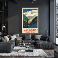 Lovely Lake Louise Poster