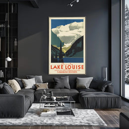 Lovely Lake Louise Poster
