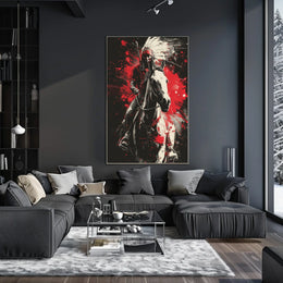 Warrior On Horseback Poster