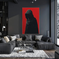 Dark Fantasy Grim Reaper Poster: Eerie Gothic Art PosterGoat