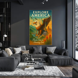 Explore America Poster