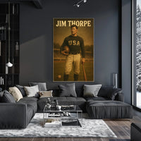 Jim Thorpe Athletic Legend Poster