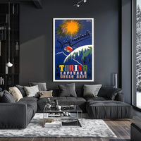 Winter Sports in Torino Poster