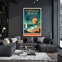 Virginia Beach Adventure Poster Print