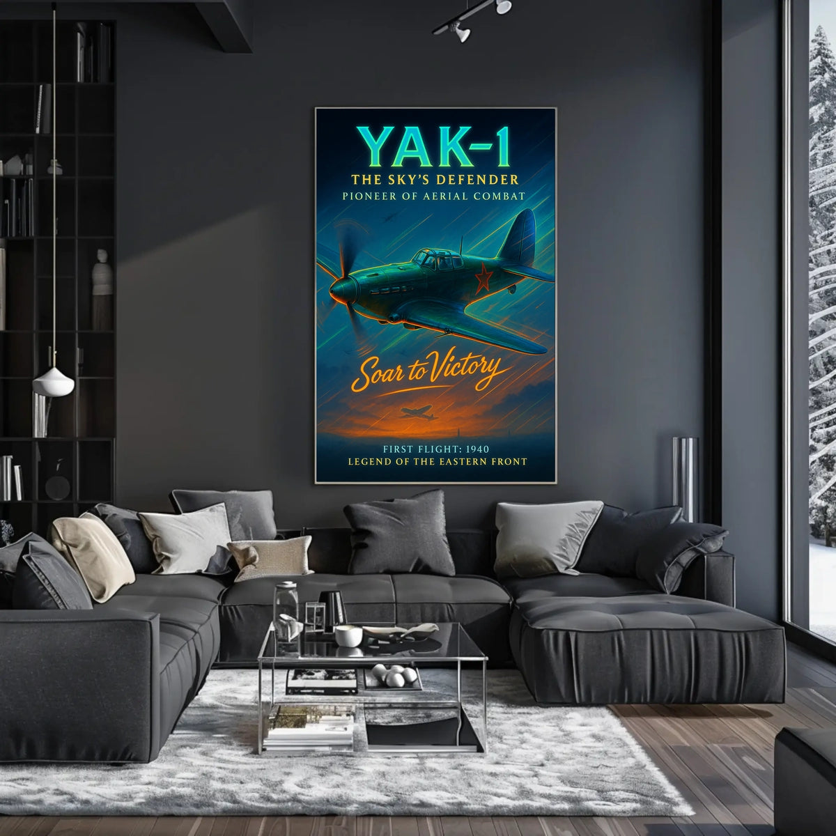 Yak-1 The Skys Defender Poster