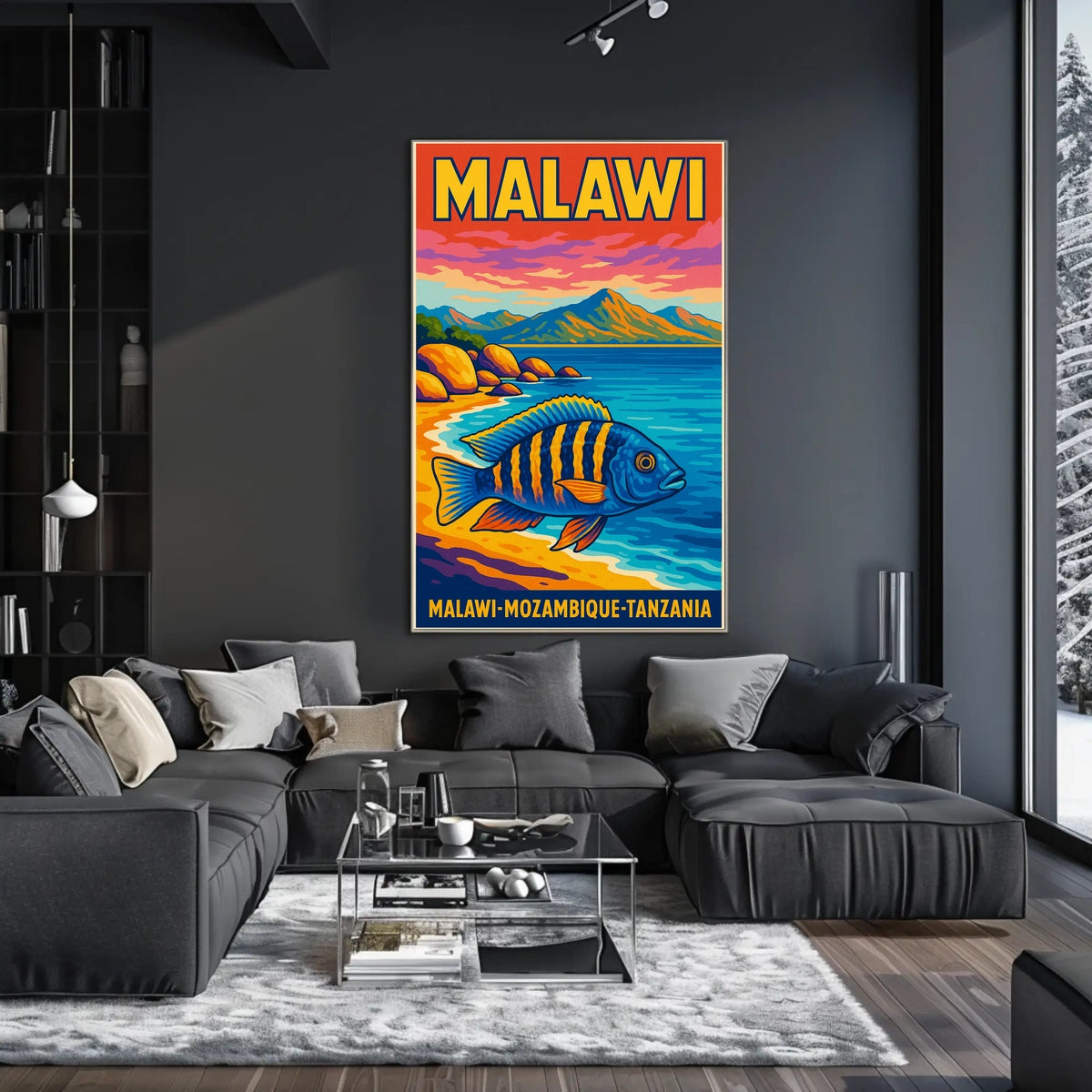 Vibrant Malawi Poster
