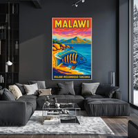 Vibrant Malawi Poster