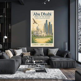 Abu Dhabi Jewel Tradition Meets Innovation Poster