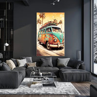Vintage Surf Adventure Poster