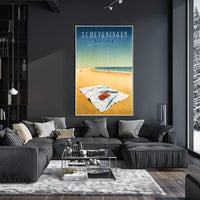 Scheveningen Beach Holland Poster