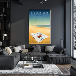 Scheveningen Beach Holland Poster
