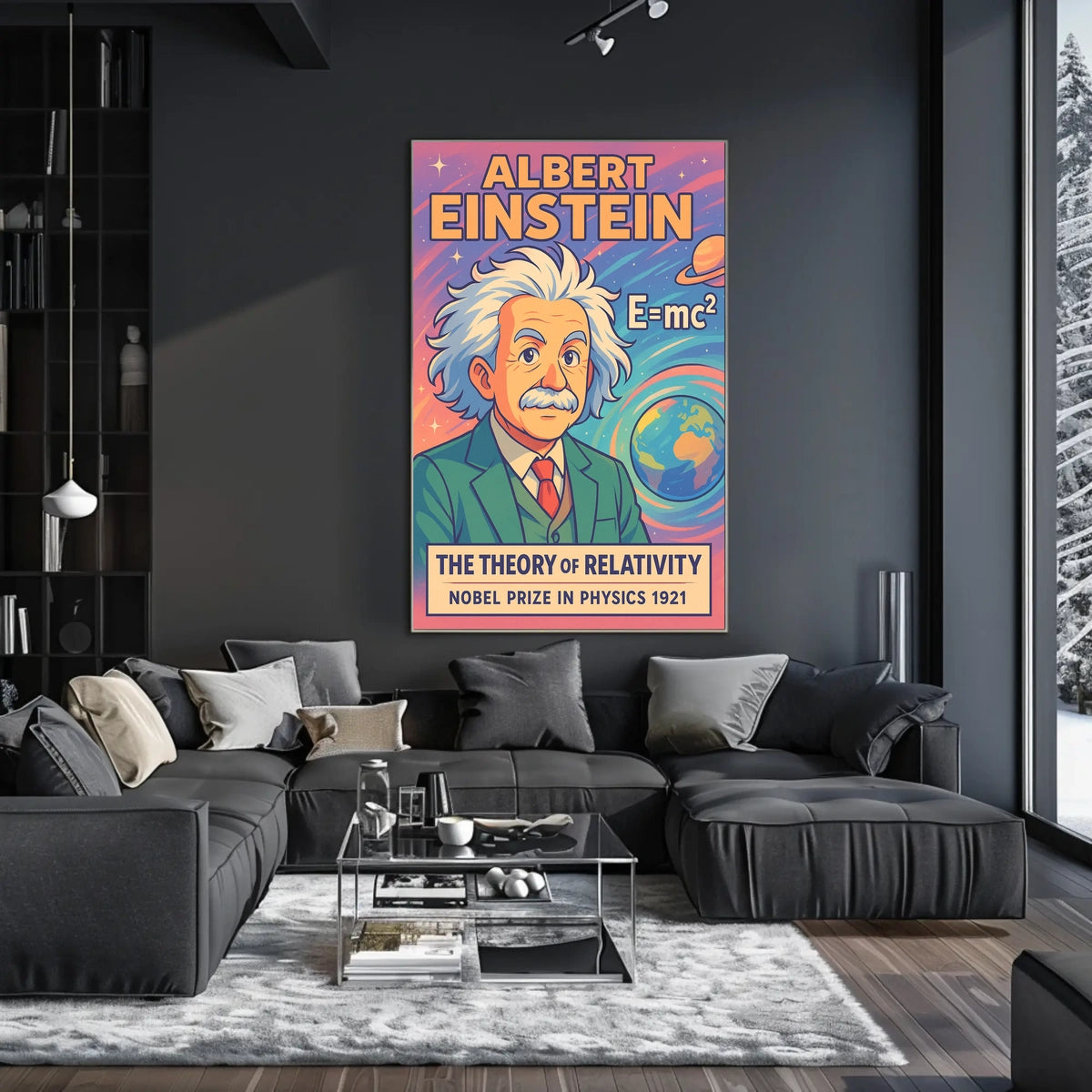Albert Einstein The Theory Of Poster