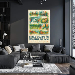 George Washington Memorial Parkway Poster