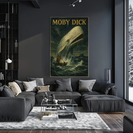 Moby Dick Epic Adventure Historical or Presidential Poster