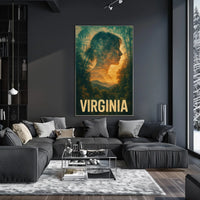 Virginia A Scenic Tribute Poster